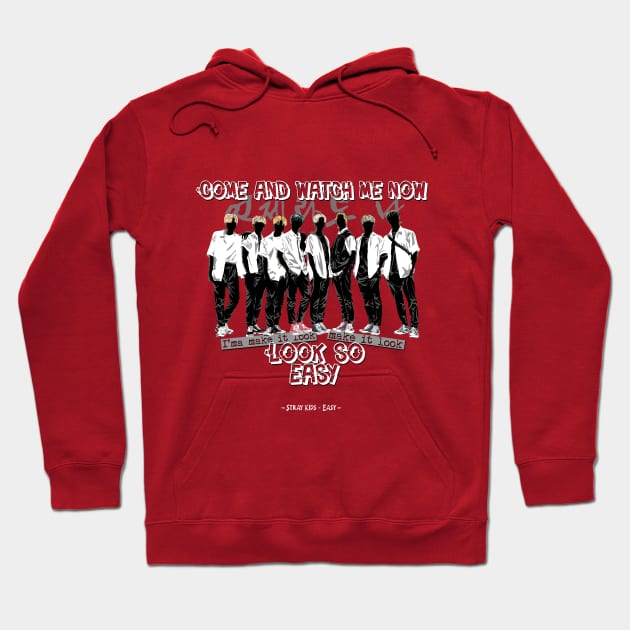 Stray kids easy Hoodie by Afire